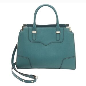 Rebecca minkoff Saffiano Leather  Tiffany blue bag